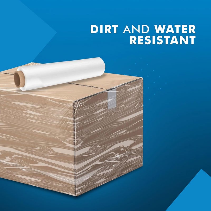 Duravel Industrial Strength Stretch Film - 50cm x 80m Roll for Pallet Wrapping and Moving - Image 3